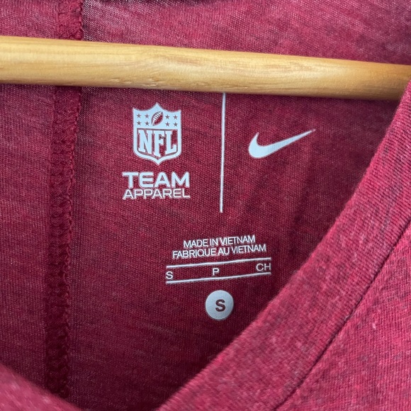 EUC Nike Washington Redskins V Neck T Shirt Size S - Picture 5 of 6